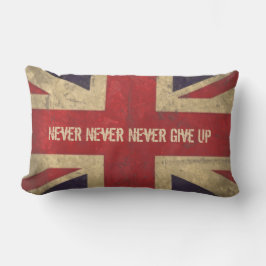 Vintage Flagge des Vereinigten Königreichs Lendenkissen