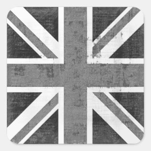 Vintage Flagge Großbritannien Aufkleber