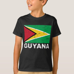 Vintage Flagge Guyanas T-Shirt
