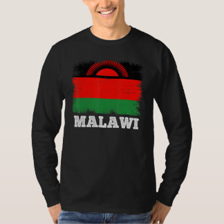Vintage Flagge Malawi Land Retroflagge Malawi T-Shirt