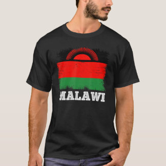 Vintage Flagge Malawi Land Retroflagge Malawi T-Shirt