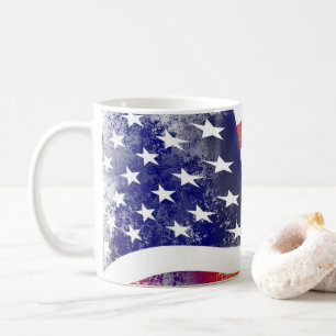 Vintage-Flagge Old Glory Tasse