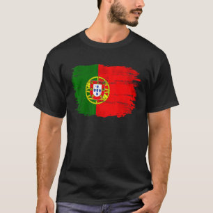 Vintage-Flagge Portugals für Portugiesen T-Shirt