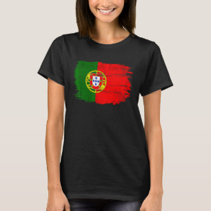 Vintage-Flagge Portugals für Portugiesen   T-Shirt