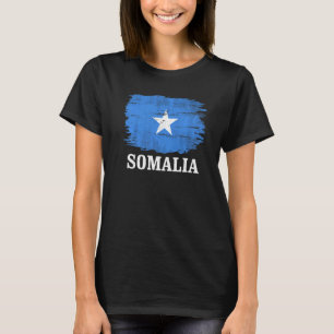 Vintage-Flagge Somalias für Somalier T-Shirt