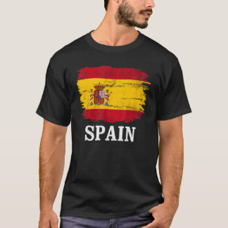 Vintage Flagge Spaniens T-Shirt
