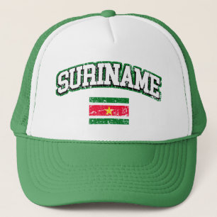 Vintage Flagge Surinams Truckerkappe