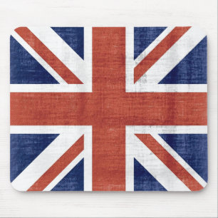 Vintage Flagge Vereinigtes Königreich 2 Mousepad