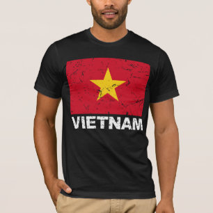 Vintage Flagge Vietnams T-Shirt
