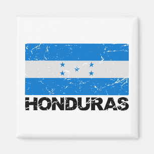 Vintage Flagge von Honduras Magnet