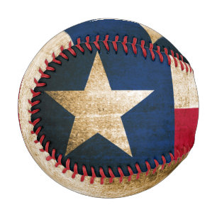 Vintage Flagge von Texas Baseball
