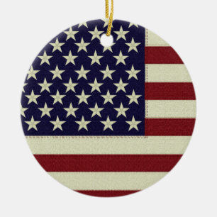 Vintage Flaggenverzierung Keramikornament