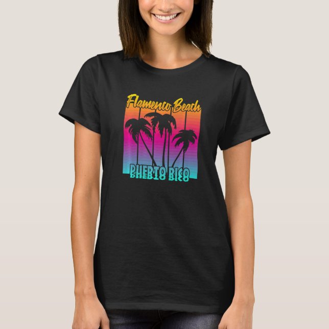 Vintage Flamenco Strand   T-Shirt (Vorderseite)