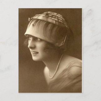 Vintage Flapper (42) translates to Postkarte