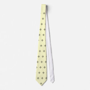 VIntage Fleur de Lis Krawatte