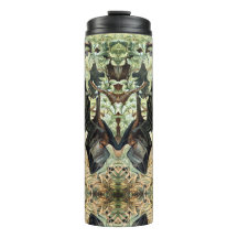 Vintage Fliegenfuchs-Fledermausillustrierung