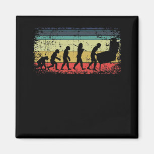 Vintage-Flipperautomaten-Evolution Flipper-Spieler Magnet