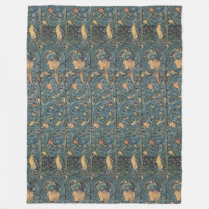 Vintage Flora Morris Edward Burne-Jones Fleecedecke