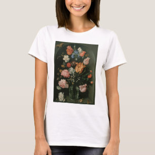 Vintage Floral Barock, Blumenvase in einer Nische T-Shirt