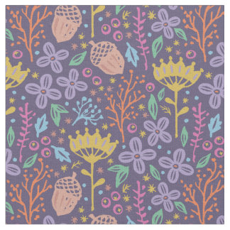 Vintage floral pattern in boho style. stoff