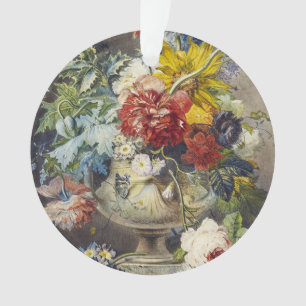 Vintage Florale Elegante Botanische Gartenmalerei Ornament