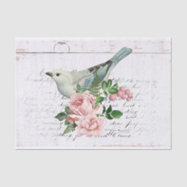 Vintage florale Ephemera Seidenpapier