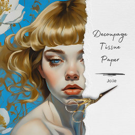 Vintage florale Frauenkleidung Seidenpapier