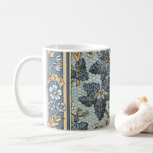Vintage florale Jugendstil Wild Geranium Blume Kaffeetasse