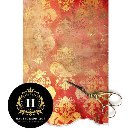 Vintage florale rustikale Textur Französisch Decou Seidenpapier