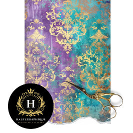 Vintage florale rustikale Textur Französisch Decou Seidenpapier