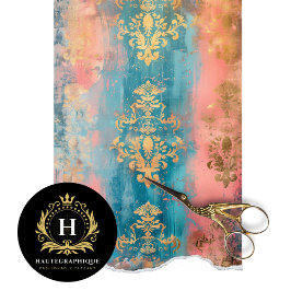 Vintage florale rustikale Textur Französisch Decou Seidenpapier