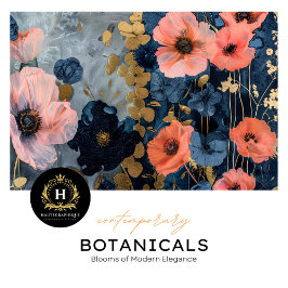 Vintage florale rustikale Textur Französisch Decou Seidenpapier