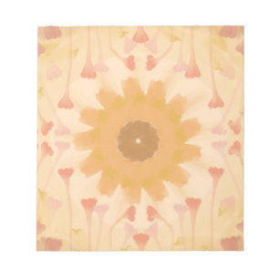 Vintage Florale Symphonie Notizblock