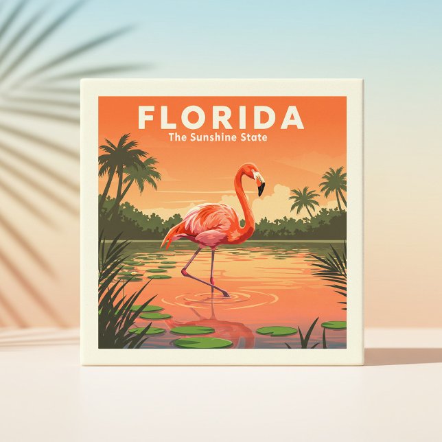 Vintage Florida Fliese (Von Creator hochgeladen)