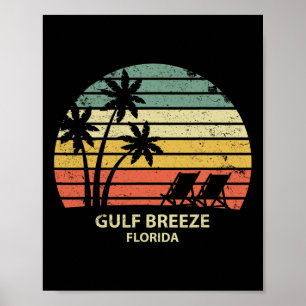 Vintage Florida Golfstrom-Breeze-Strand-T-Shirt Co Poster
