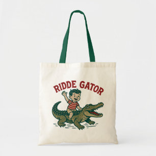 Vintage Florida Kitsch Rätsel Gator Retro Alligato Tragetasche
