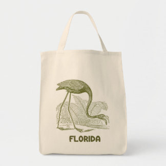 Vintage Florida-Leinwand-Tasche Tragetasche