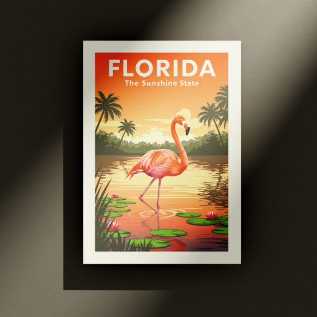 Vintage Florida Postkarte (Von Creator hochgeladen)