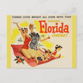 Vintage Florida Postkarte