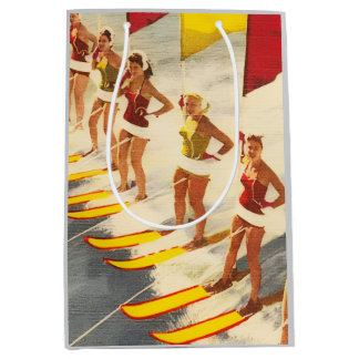 Vintage Florida Wassershow Mittlere Geschenktüte
