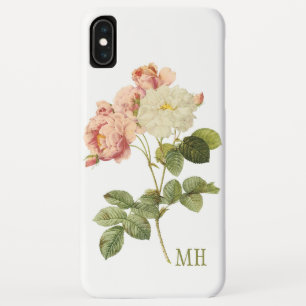Vintage Flowers individuelle Monogramm-Handyhüllen Case-Mate iPhone Hülle