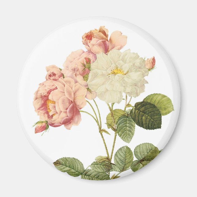 Vintage Flowers Magnet 2 (Vorne)