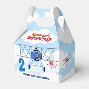 Vintage Fluggesellschaft Geburtstagspartei Geschenkschachtel