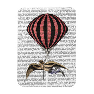 Vintage Flugmaschine Magnet