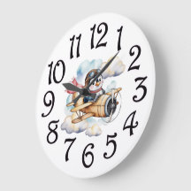 Vintage-Flugzeug Pinguin-Junge Baby-Shower-Geschen