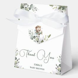 Vintage-Flugzeug-Teddybär-Baby-Party Geschenkschachtel