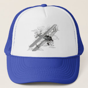 Vintage-Flugzeug Truckerkappe