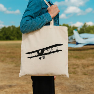 Vintage-Flugzeugtasche Tragetasche