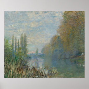 Vintage Fluss C. Monet Poster