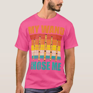 Vintage Flute-Musik-Band "Meine Wand wählt mich Fl T-Shirt